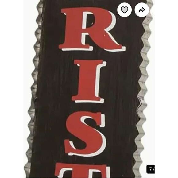 New! Merry Christmas Wooden Black Red Porch Sign Glitzhome Holiday Festive 36" - Picture 4 of 7